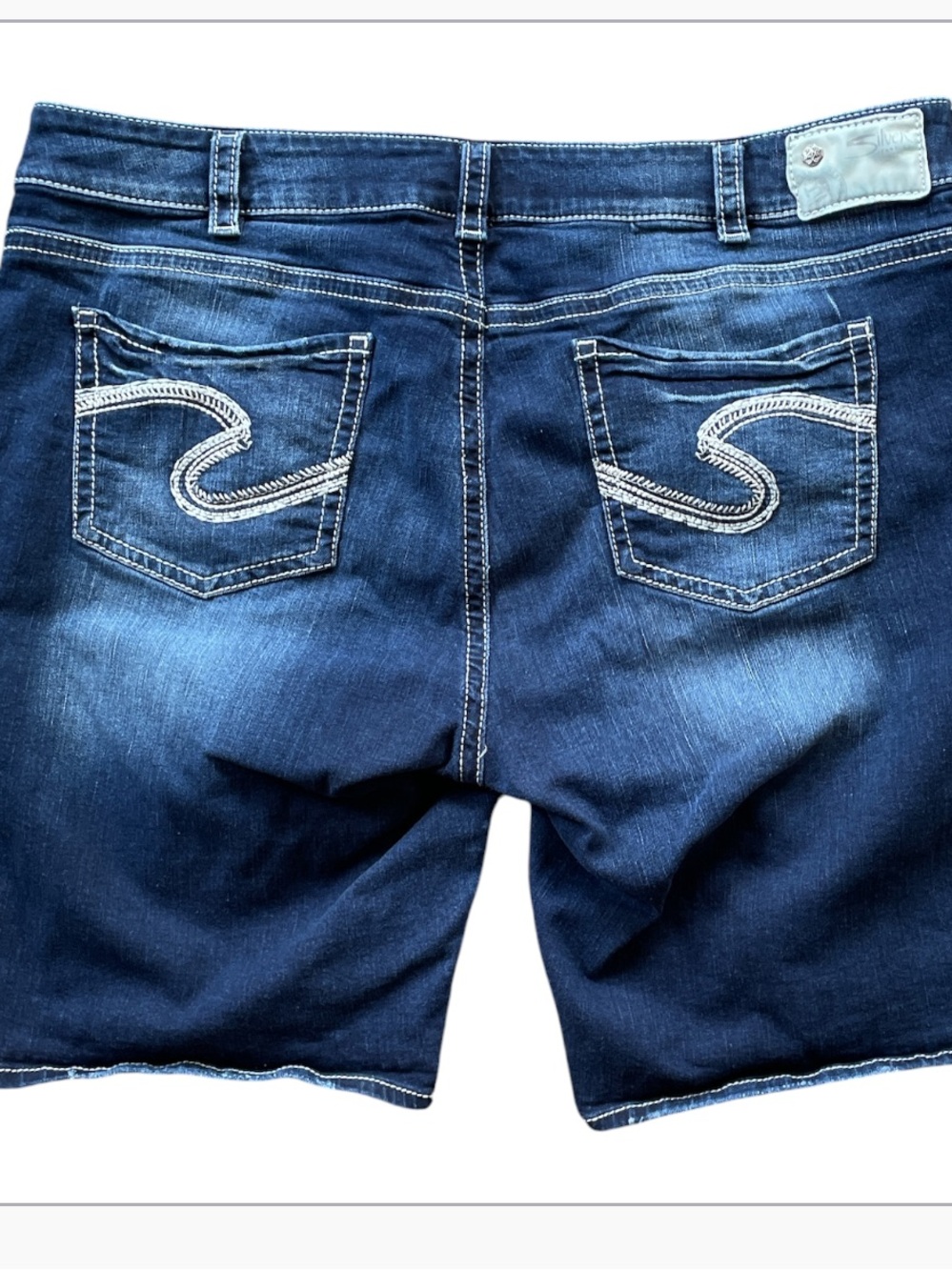Silver  Jean Bermuda plus size suki denim jean shorts size 22